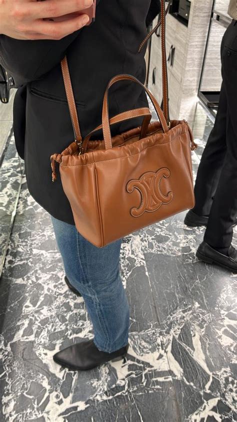celine small cabas drawstring